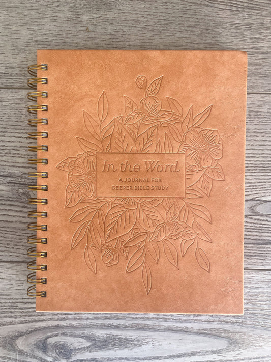 Daily Grace Co. Inductive Study Journal- Leatherette Spiral