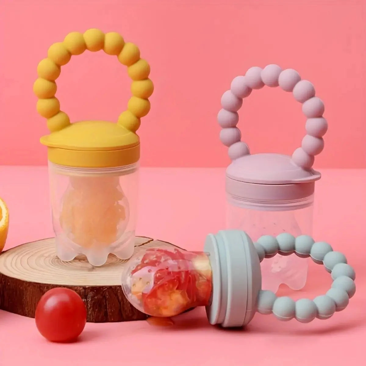 Silicone Baby Food Feeder Set